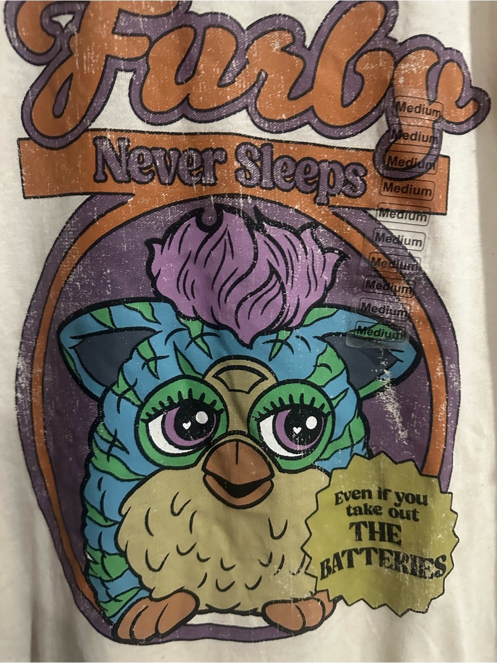 FURBY Y2K throwback tee